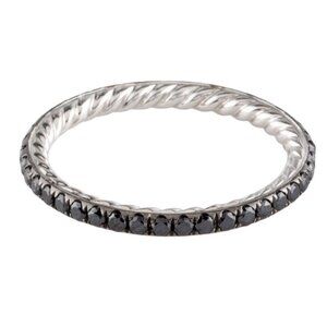 DAVID YURMAN PLATINUM 950 DIAMOND DY EDEN BAND RING